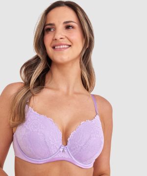 Bethany Essentials Full Cup Bra - Purple