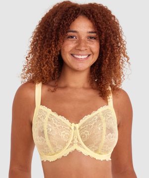 Bethany Essentials Full Coverage Underwire Bra - Light Yellow