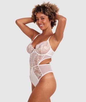 Dani Underwire Bodysuit - Ivory