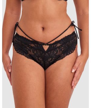 Solana Brazilian Knicker - Black