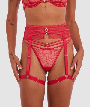 Night Games Foxi Suspender - Red