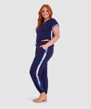 Cassandra Jogger Pant - Navy