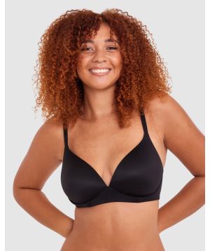 Body Bliss Contour Wirefree Bra - Black