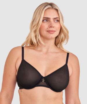 Sexy Basics Full Cup Underwire Bra - Black