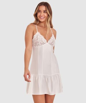 Esther Short Slip - Ivory