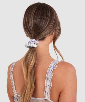 Jessica Scrunchie - Print Floral