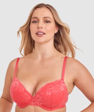 Olivia Contour Bra - Dark Pink