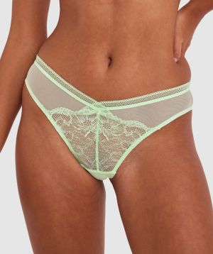 Olivia Brazilian Knicker - Mint Green