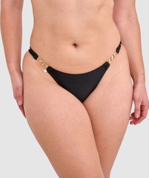 Vamp Swim Summer In Capri Brazilian Bottom - Black