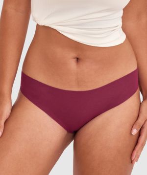 Smooth Comfort Cotton Bikini - Berry