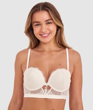 Aquata Push Up Bra - Ivory