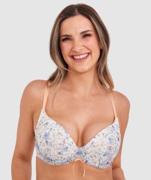 Jessica Push Up Bra - Print Floral