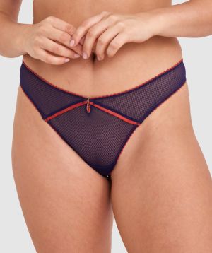 Rita G String - Navy