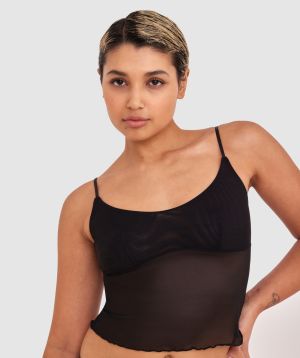 Made for Mesh Cami - Black