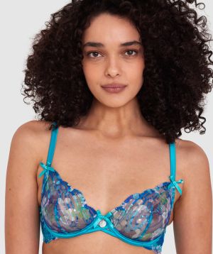 Enchanted Tyla Underwire Bra - Teal