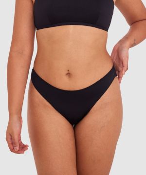 Made For Micro High Leg Brazilian Knicker - Black