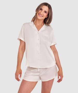 Esther Short Sleeve - Ivory