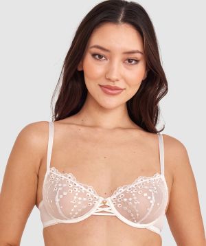 Aveline Unlined Bra - Ivory