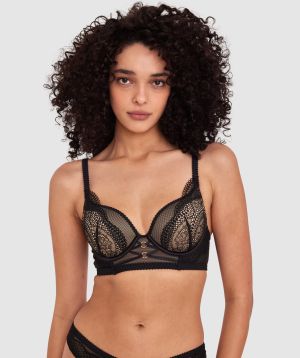 Merika Lightly Lined Bra - Black