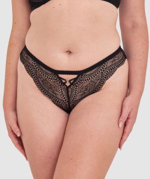 Merika Brazilian Knicker - Black