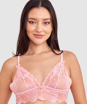 Enchanted Atigi Bralette - Light Pink