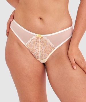 Dana Brazilian Knicker - Ivory