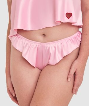 Night Games Pinky Promise French Knicker - Light Pink