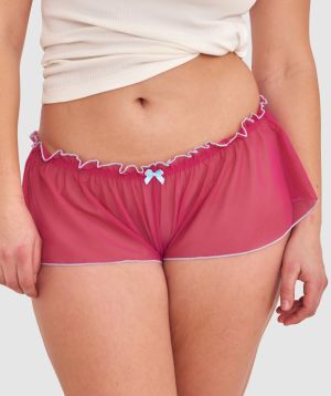 Ileana French Knicker - Dark Pink