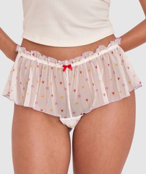 Holly French Knicker - Ivory