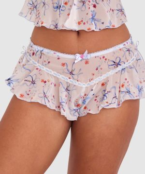 Enchanted Binding Love French Knicker - Sky Blue