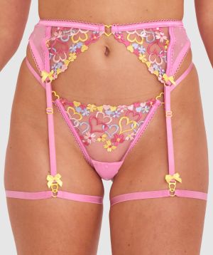 Astrid Suspender - Pink