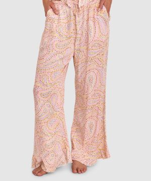 Manon Long Pant - Paisley Print