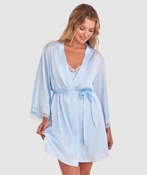 Bethany Short Wrap - Pale Blue