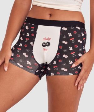 Night Games Lucky You Boxer - Black