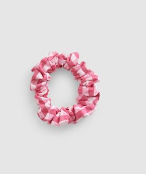 Dorothy Scrunchie - Rose Check