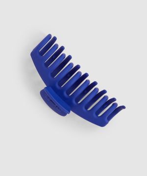 Blue Tropics Hair Clip - Cobalt Blue