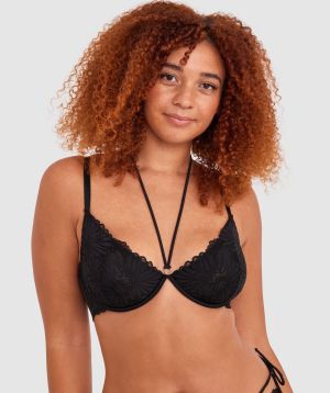 Solana Underwire Bra - Black