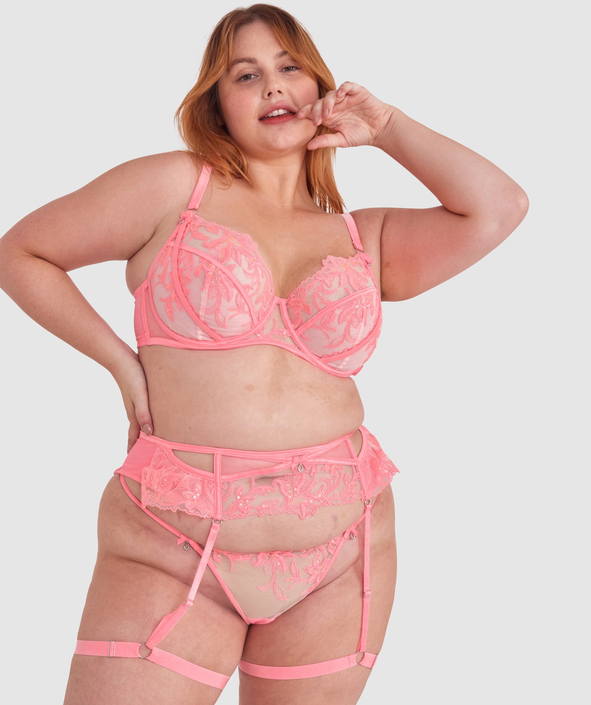 Pink bralette Soma reversible day/night TELLTALE The Dreamer Bralette size  XL 
