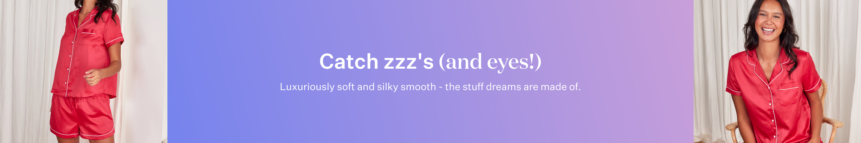 Catch zzz's (and eyes!) Luxuriously soft and silky smooth - the stuff dreams are made of.