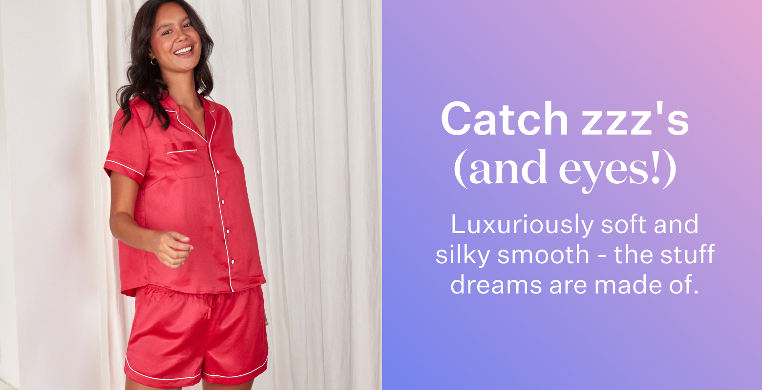 Catch zzz's (and eyes!) Luxuriously soft and silky smooth - the stuff dreams are made of.